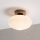 Plafondlamp HARMA WOOD 1xE27/15W/230V eiken/wit Ø 25 cm