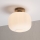Plafondlamp HARMA WOOD 1xE27/15W/230V eiken/wit Ø 25 cm
