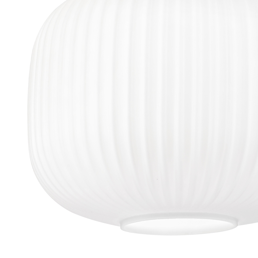 Plafondlamp HARMA WOOD 1xE27/15W/230V eiken/wit Ø 25 cm