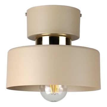 Plafondlamp IGNIA 1xE27/60W/230V beige/goud
