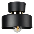Plafondlamp IGNIA 1xE27/60W/230V zwart/goud