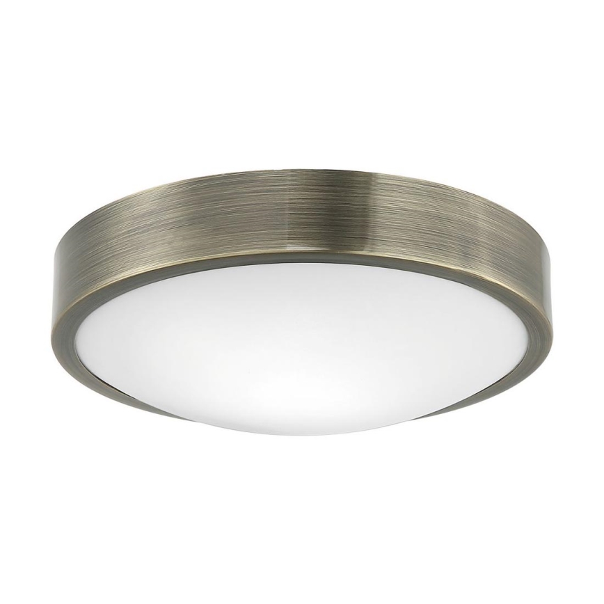 Plafondlamp JONAS 1xE27/60W/230V diameter 26 cm patina