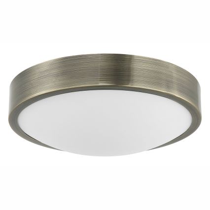 Plafondlamp JONAS 1xE27/60W/230V diameter 26 cm patina