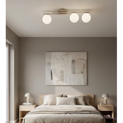 Plafondlamp KAIRO 3xE14/10W/230V beige