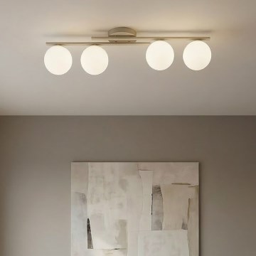 Plafondlamp KAIRO 4xE14/10W/230V beige