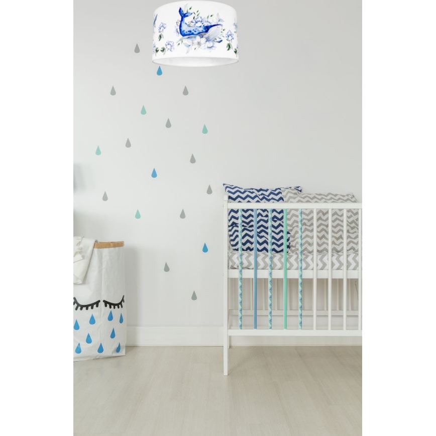 Plafondlamp kinderkamer OCEAN 1xE27/60W/230V