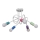 Plafondlamp kinderkamer OXFORD 5xE27/15W/230V