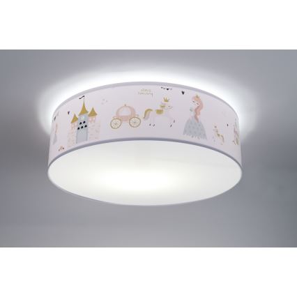 Plafondlamp kinderkamer SWEET DREAMS 2xE27/60W/230V diameter 40 cm