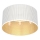 Plafondlamp LOFT SHADE 3xE27/60W/230V wit/goud