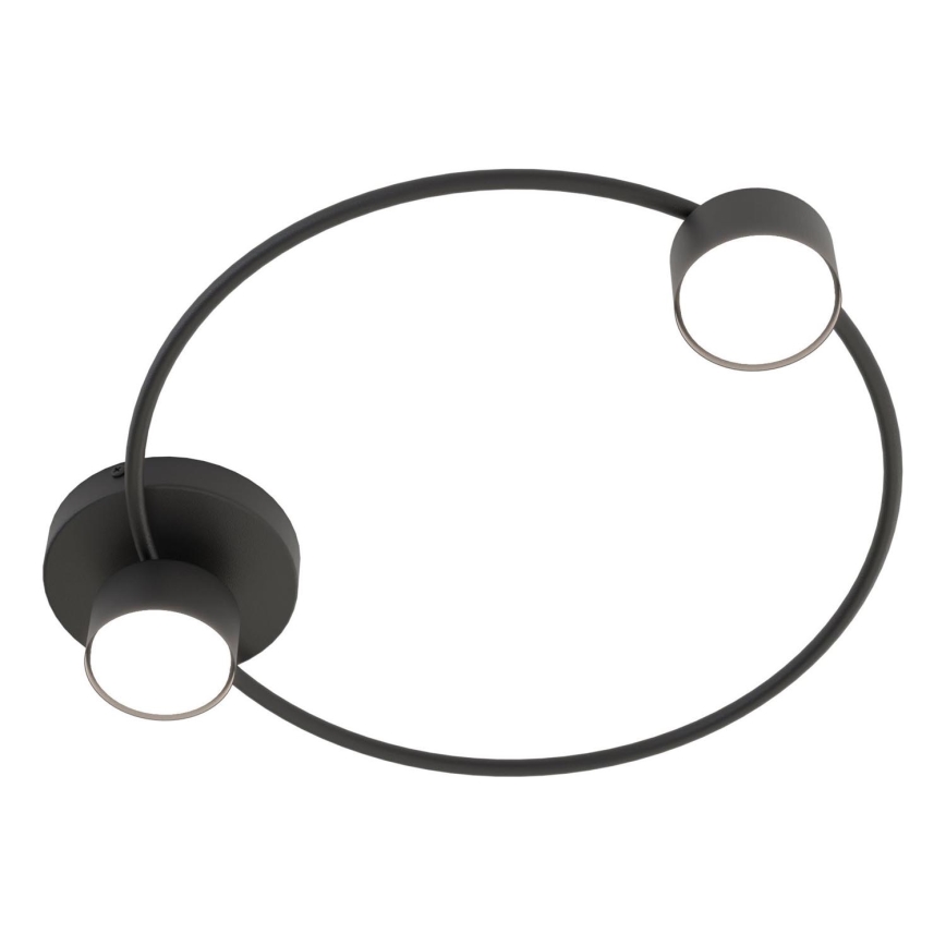 Plafondlamp LUCIO 2xGX53/12W/230V zwart