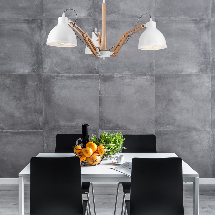 Opbouwlamp MARCELLO 3xE27/60W/230V beuk