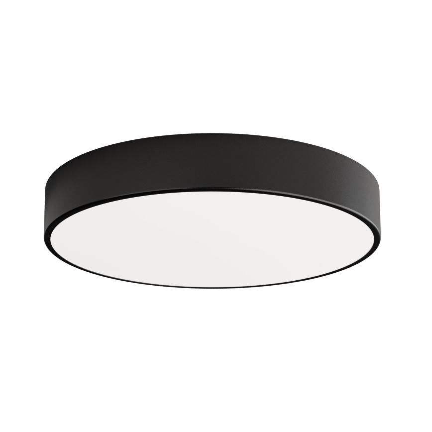 Plafondlamp CLEO met bewegings- en schemersensor, 4xE27/24W/230V, Ø 50 cm, zwart