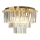 Plafondlamp MILANO 6xE14/40W/230V goud