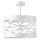 Plafondlamp MODUL FREZ 1xE27/60W/230V d. 30 cm wit
