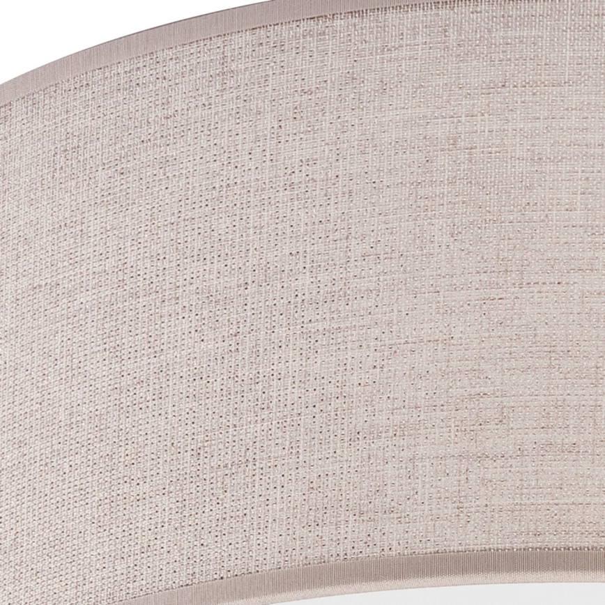 Plafondlamp MONTE 1xE27/60W/230V Ø 35 cm beige