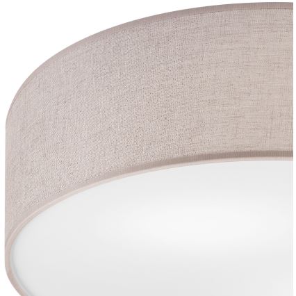 Plafondlamp MONTE 2xE27/60W/230V beige