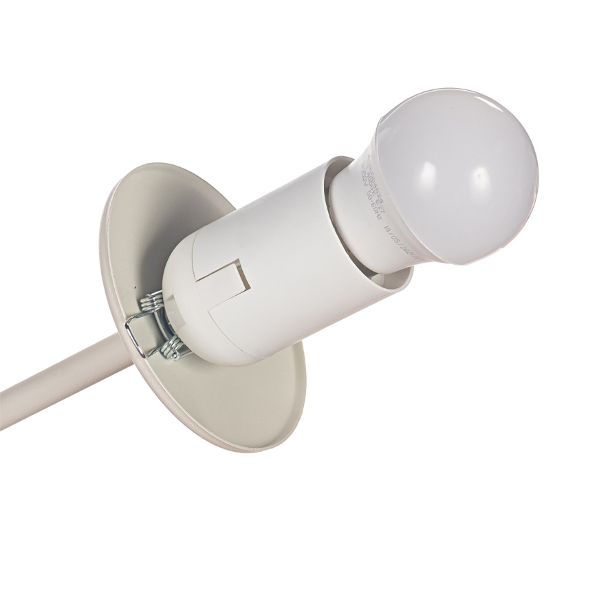 Plafondlamp MOON 6xE27/15W/230V crème