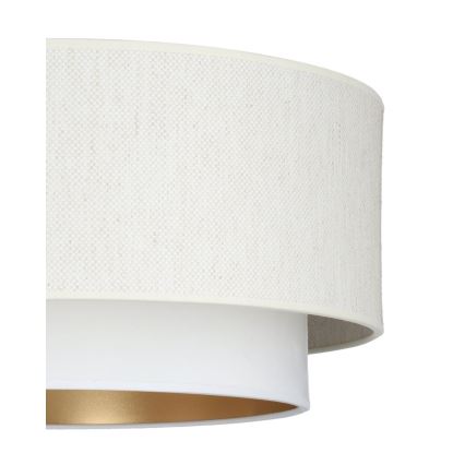 Plafondlamp NATIA 1xE27/60W/230V Ø 45 cm wit