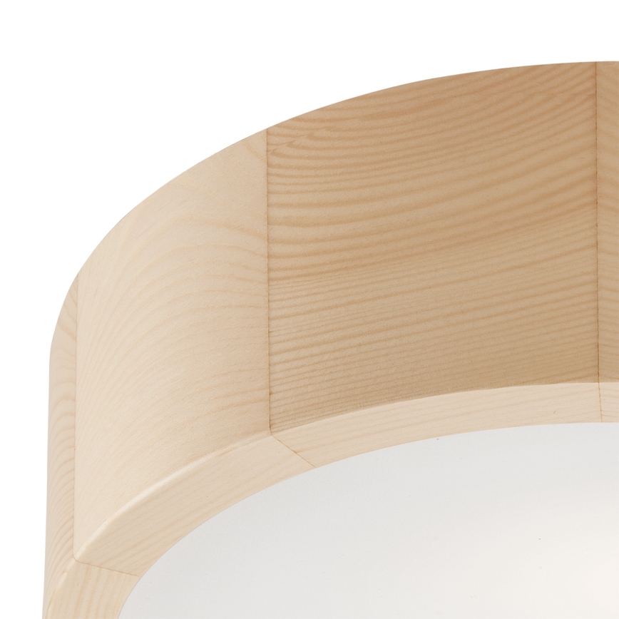 Plafondlamp NATURAL 1xE27/60W/230V Ø 27,5 cm grenen