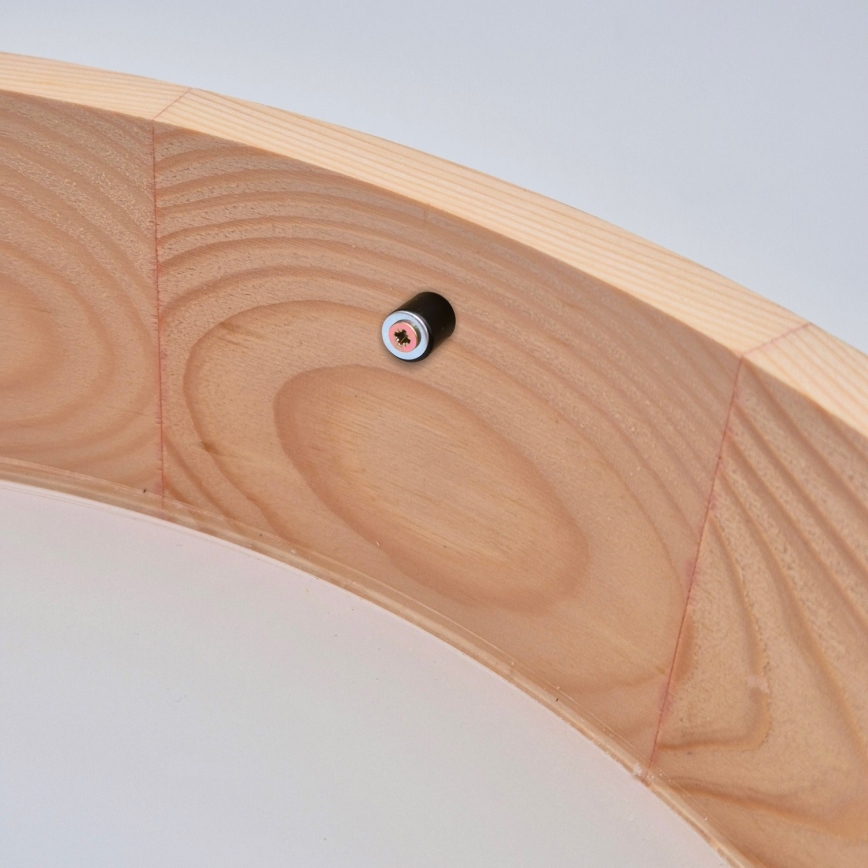 Plafondlamp NATURAL 2xE27/60W/230V Ø 37,5 cm, grenen