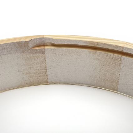 Plafondlamp NATURAL 3xE27/15W/230V Ø 37,5 cm grenen/wit