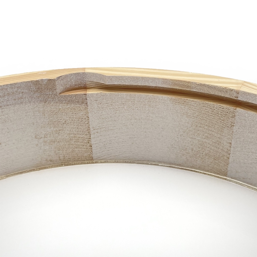 Plafondlamp NATURAL 3xE27/15W/230V Ø 37,5 cm grenen/wit