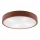 Plafondlamp NATURAL 4xE27/60W/230V ø 57 cm grenen/bruin