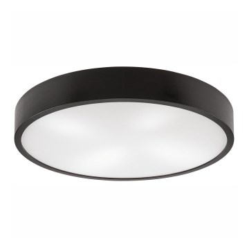 Plafondlamp NATURAL 4xE27/60W/230V ø 57 cm wengé/grenen