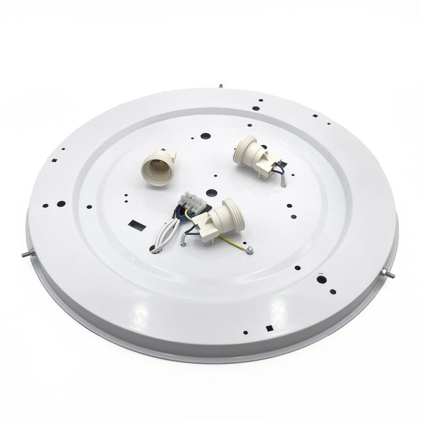 Plafondlamp NATURAL 5xE27/15W/230V Ø 47,5 cm grenen/wit