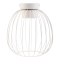 Plafondlamp OVELLA 1xGX53/10W/230V Ø 25 cm crème