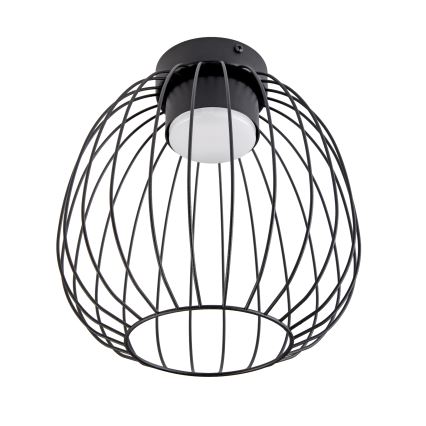 Plafondlamp OVELLA 1xGX53/10W/230V Ø 25 cm zwart