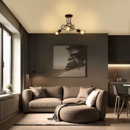 Plafondlamp OXFORD 3xE27/15W/230V