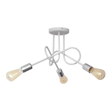 Plafondlamp OXFORD 3xE27/15W/230V wit