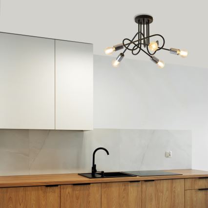 Plafondlamp OXFORD 5xE27/15W/230V
