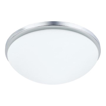 Plafondlamp PERI 1xE27/60W/230V glanzend chroom