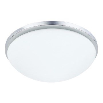 Plafondlamp PERI 2xE27/60W glanzend chroom