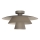Plafondlamp PLATO 1xE27/15W/230V Ø 32 cm beige
