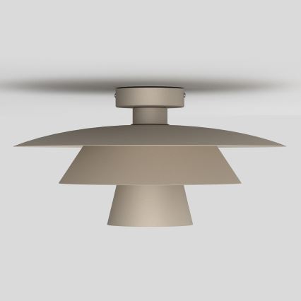 Plafondlamp PLATO 1xE27/15W/230V Ø 32 cm beige