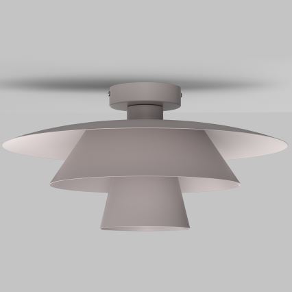 Plafondlamp PLATO 1xE27/15W/230V Ø 32 cm crème