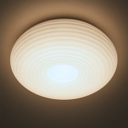 Plafondlamp PULSO 3xE27/15W/230V Ø 42 cm wit