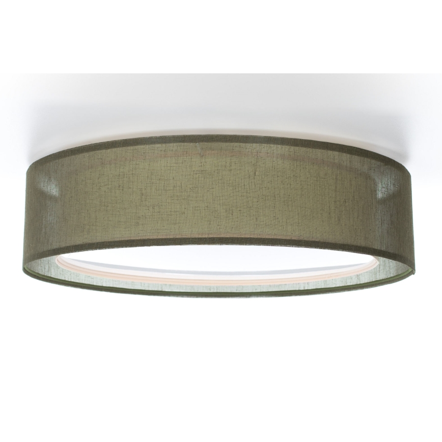 Plafondlamp PURO 2xE27/40W/230V Ø 50 cm groen