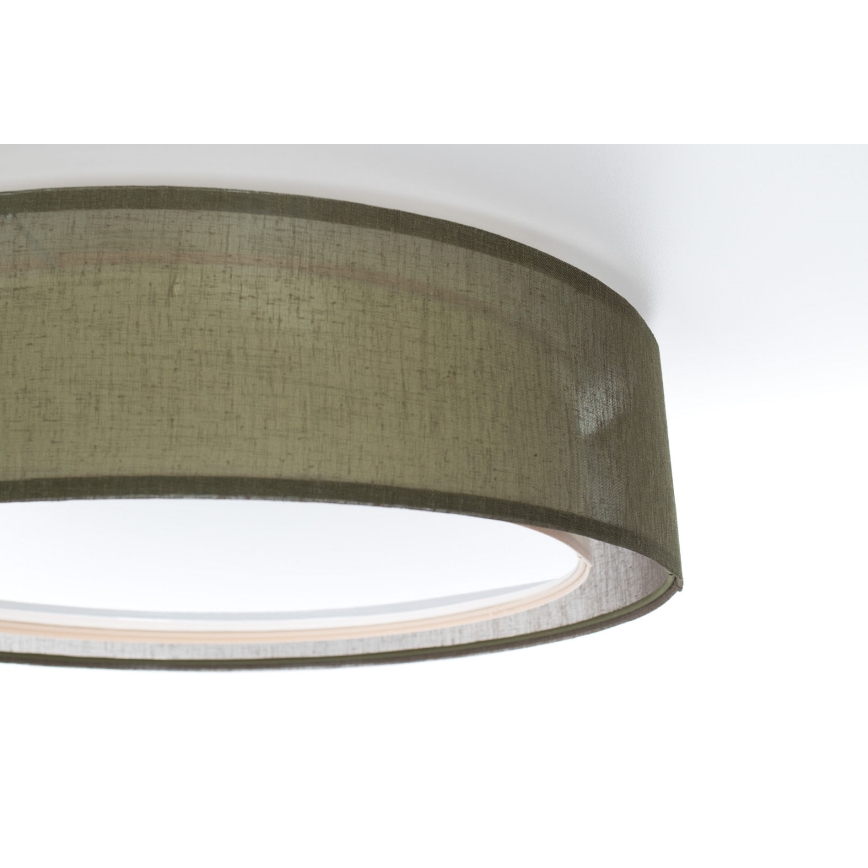 Plafondlamp PURO 2xE27/40W/230V Ø 50 cm groen