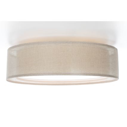 Plafondlamp PURO 2xE27/40W/230V Ø 60 cm beige