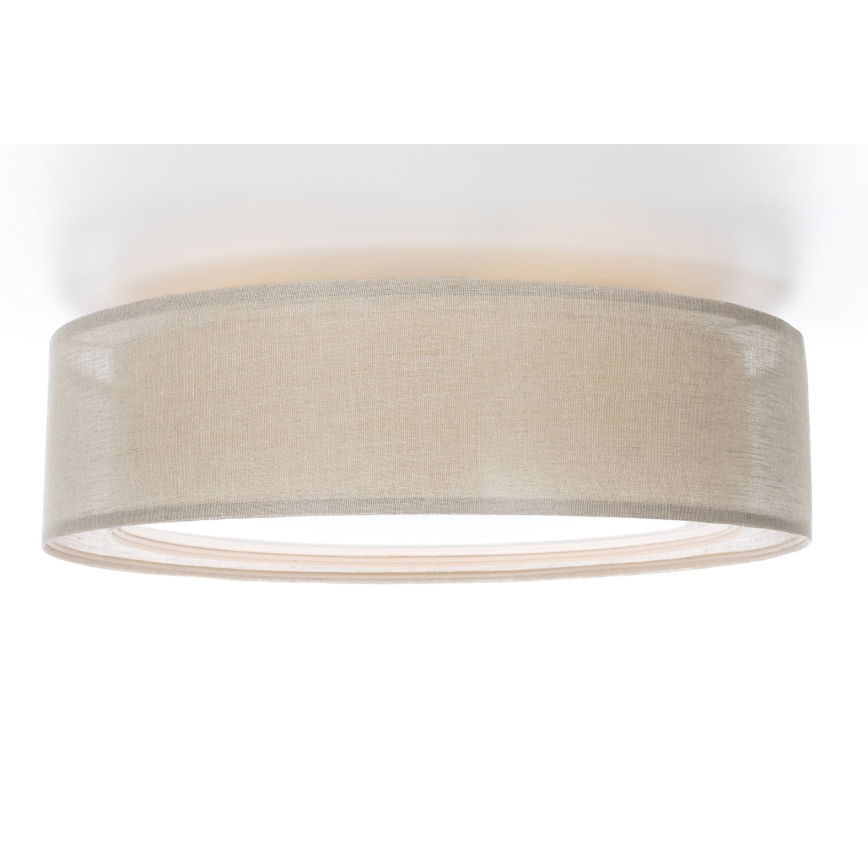 Plafondlamp PURO 2xE27/40W/230V Ø 60 cm beige