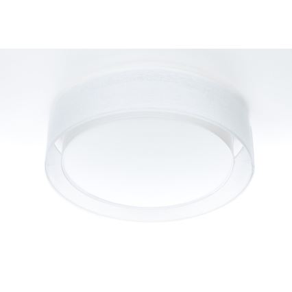 Plafondlamp PURO 2xE27/40W/230V Ø 60 cm wit