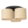 Plafondlamp RATTAN 3xE27/60W/230V rotan