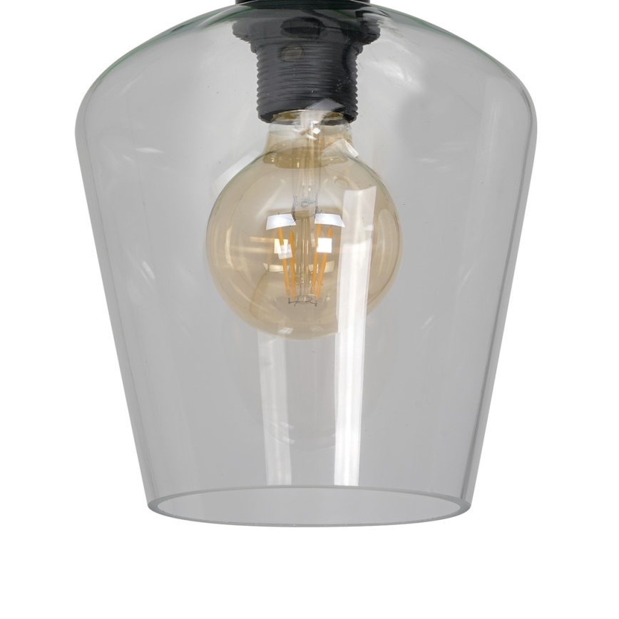 Plafondlamp SANTIAGO 1xE27/60W/230V doorzichtig