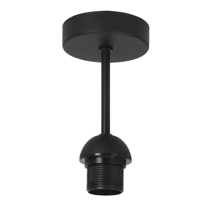 Plafondlamp SARTA 1xE27/60W/230V Ø 45 cm zwart/jute