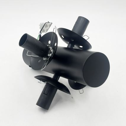 Plafondlamp SFERIO 4xE14/5W/230V zwart/helder