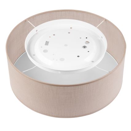 Plafondlamp SIRJA 1xE27/60W/230V diameter 35 cm beige